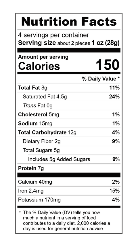 DEFI Dark Chocolate Crispy Superfood Bite