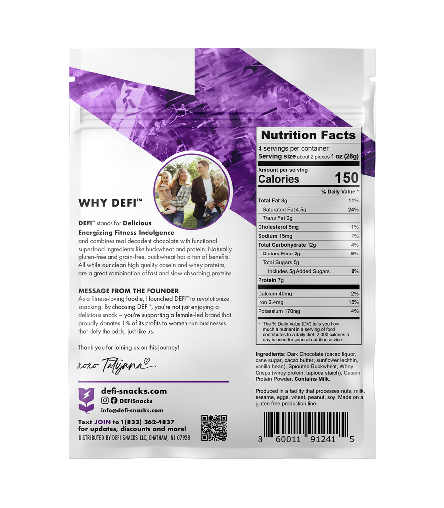Dark Chocolate Crispy Superfood Bite