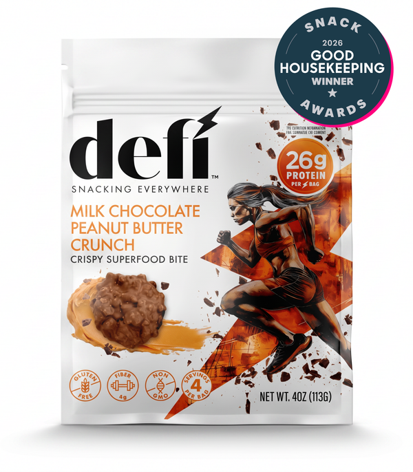 Milk Chocolate Peanut Butter Crunch Crispy Superfood Bite