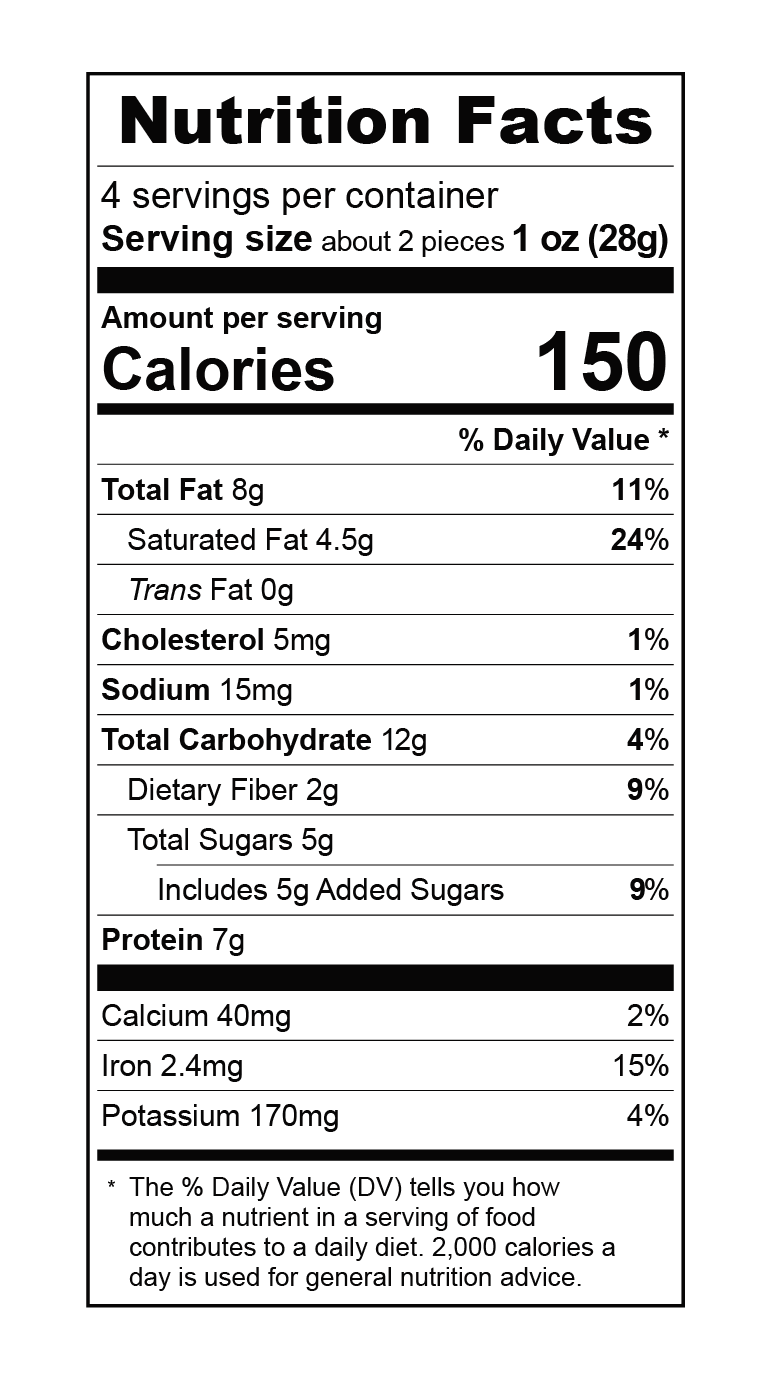 Dark Chocolate Crispy Superfood Bite